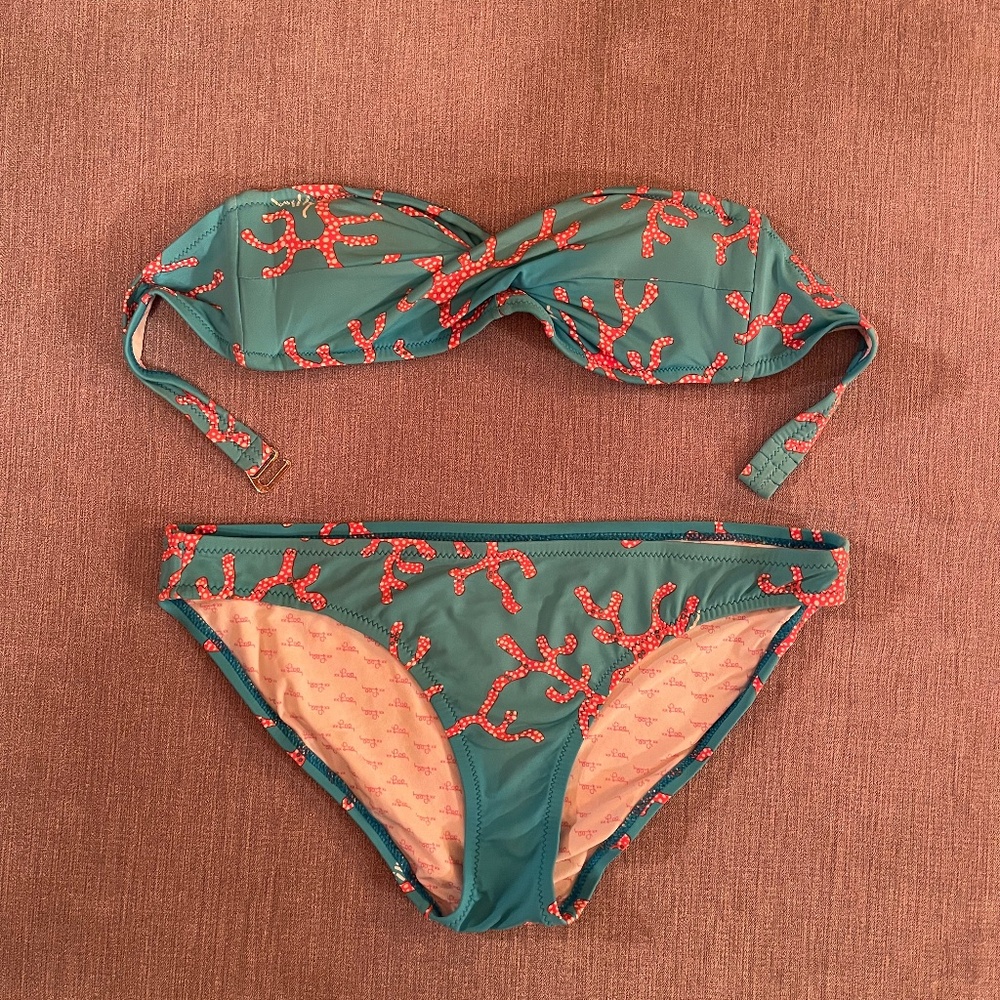 Lilly Pulitzer Bikini * Top Size XS * Bottom Size S